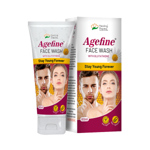 Agefine® 60ml Face Wash (L-Glutathione, Glycolic Acid, Niacinamide & Vitamin E)