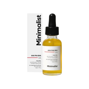 Minimalist AHA PHA BHA 32% Face Peel Solution (Alpha-Hydroxy Acid, Poly-Hydroxy Acid & Beta-Hydroxy Acid)