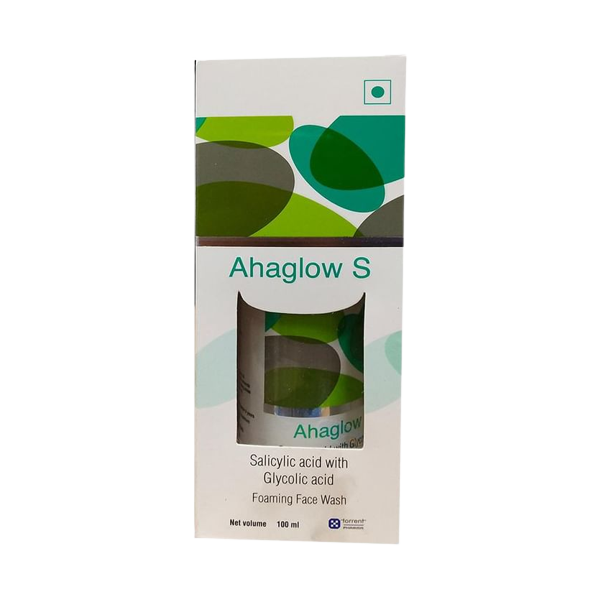 Ahaglow S 100ml face wash (Salicylic acid & Glycolic acid)