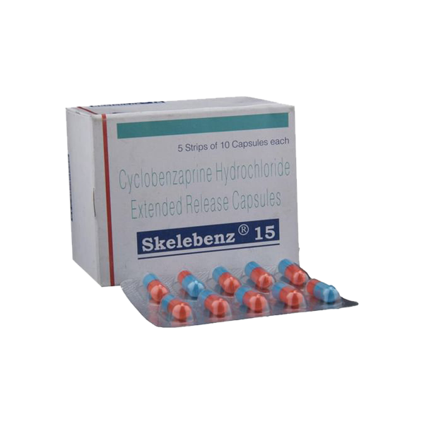 Skelebenz 15 ER Capsules (Cyclobenzaprine)