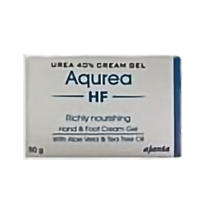 Aqurea-HF Hand & Foot Urea Gel (Urea, Aloe Vera Extract & Tea Tree Oil)
