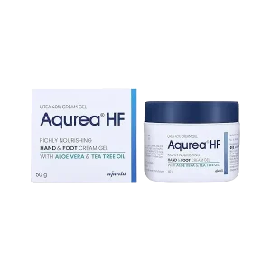 Aqurea-HF Hand & Foot Urea Gel (Urea, Aloe Vera Extract & Tea Tree Oil)