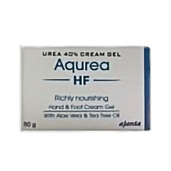 Aqurea-HF Hand & Foot Urea Gel (Urea, Aloe Vera Extract & Tea Tree Oil)