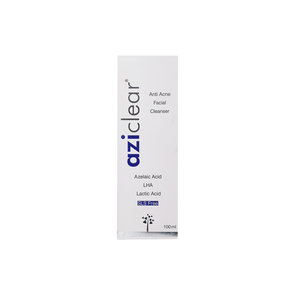 Aziclear® Anti-Acne Facial Cleanser (Azelaic Acid, Lipo Hydroxy Acid & Lactic Acid)
