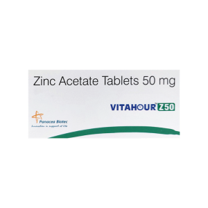 Vitahour Z50 Tablets (Zinc Acetate)