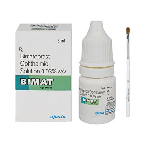 Bimat Eye drops 3ml (Bimatoprost 0.03%) With Brush