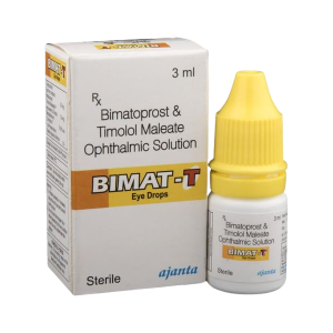 Bimat-T Eye Drops 3ml (Bimatoprost & Timolol)