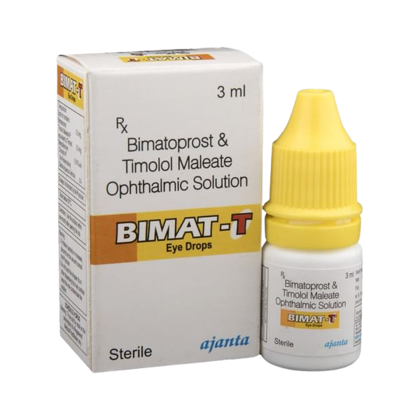 Bimat-T Eye Drops 3ml (Bimatoprost & Timolol)