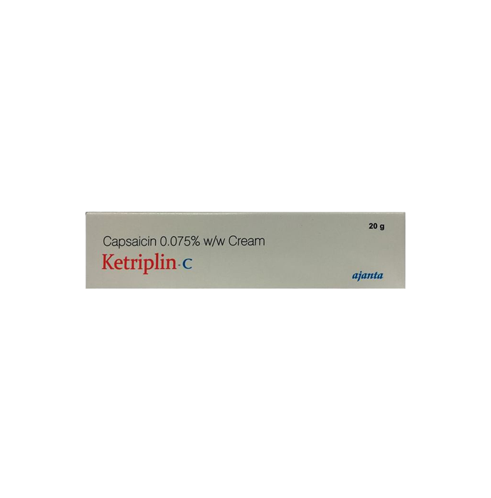 Ketriplin-C Topical Cream (Capsaicin)