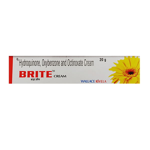 Brite Skin Whitening Cream (Hydroquinone, Oxybenzone & Octinoxate)