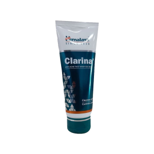 Clarina® Anti-Acne Face Wash Gel (Neem, Barbados Aloe, Turmeric Extract & Jalavetasa)