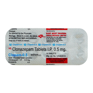 Clopam 0.5 Tablet (Clonazepam)