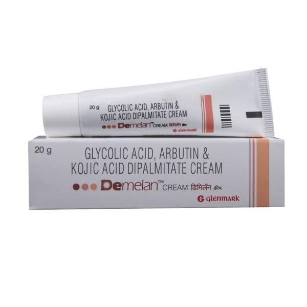 Demelan Cream 20gm (Glycolic Acid, Kojic Acid & Arbutin)