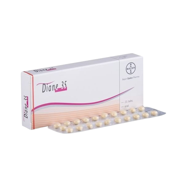 Diane 35 Tablets (Cyproterone & Ethinyl Estradiol)