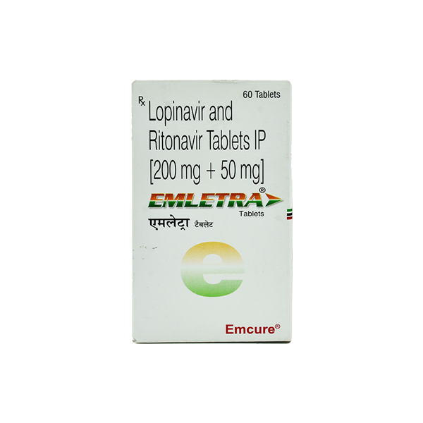 Emletra Tablets (Ritonavir & Lopinavir)
