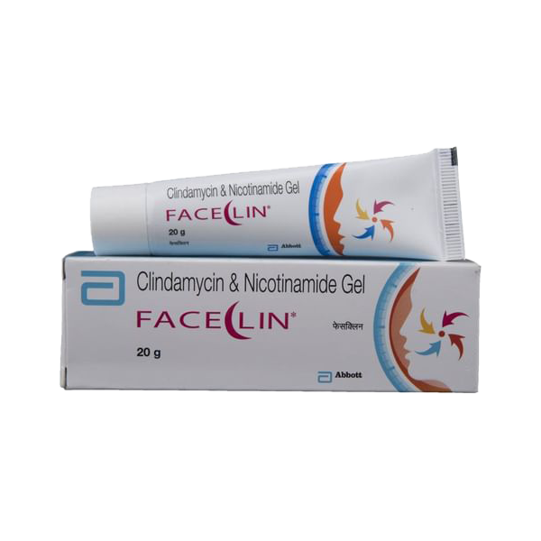 Faceclin® 20gm Gel (Niacinamide & Clindamycin)