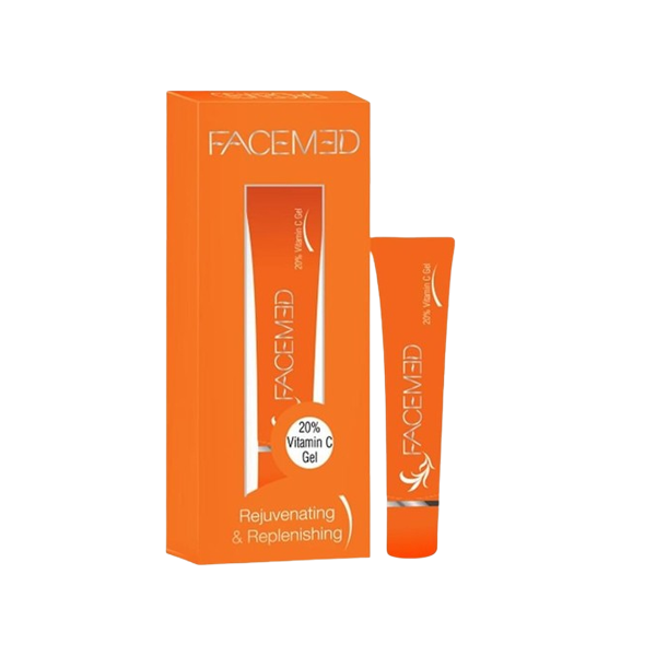 Facemed 20% Topical Gel (L-Ascorbic Acid & Vitamin C-E)