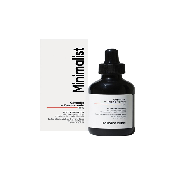 Minimalist Body Exfoliator (Hyaluronic Acid, Salicylic Acid & Glycolic Acid)
