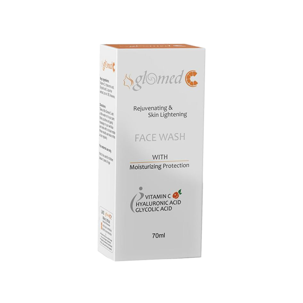 Glomed® C Face Wash (Vitamin C, Hyaluronic Acid & Glycolic Acid)