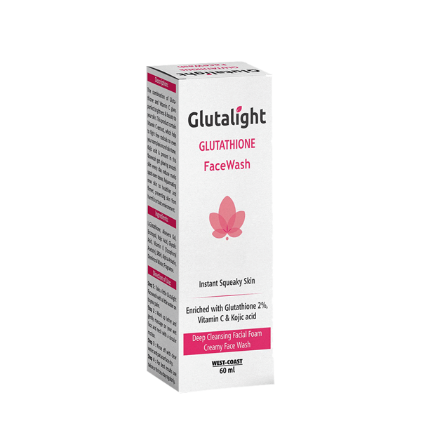 Glutalight® Face Wash (Kojic Acid, Glutathione & Vitamin C)