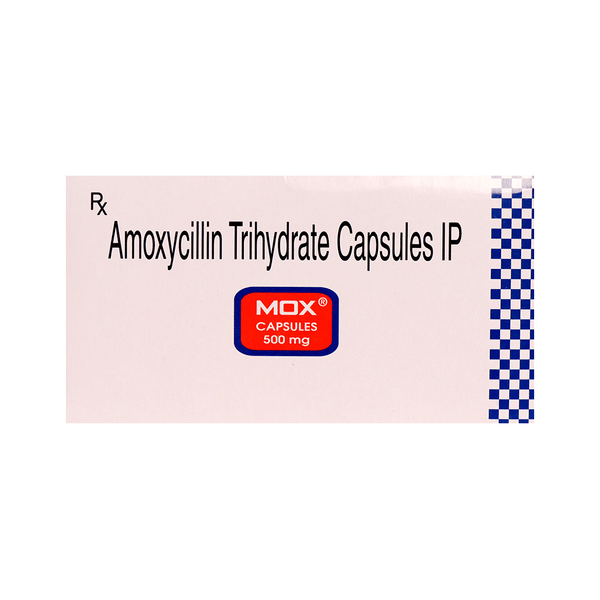 Mox 500mg Capsules (Amoxycillin)