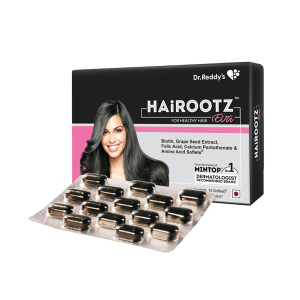 Hairootz® Hair Loss Softlets Healthy Hair (Biotin, Folic Acid, Vitamins, Minerals & Grape Seed Extract)