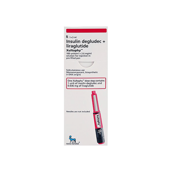 Xultophy Pre-Filled Pen Injection (Liraglutide & Insulin Degludec)