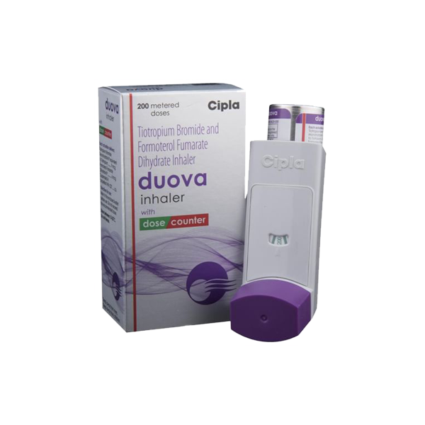 Duova Inhaler (Formoterol & Tiotropium)
