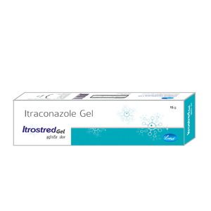 Itrostred® Gel 15gm (Itraconazole)