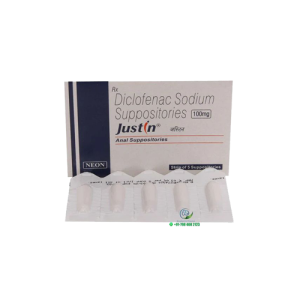 Justin Pain-Relieving Rectal Suppository (Diclofenac Sodium)