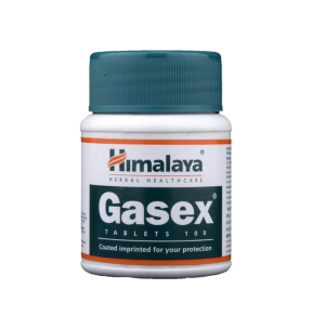 Gasex Tablets (Vidanga, Triphala, Sunthi, Prativisha, Cowrie Bhasma, Shankh Bhasma & Maricha)