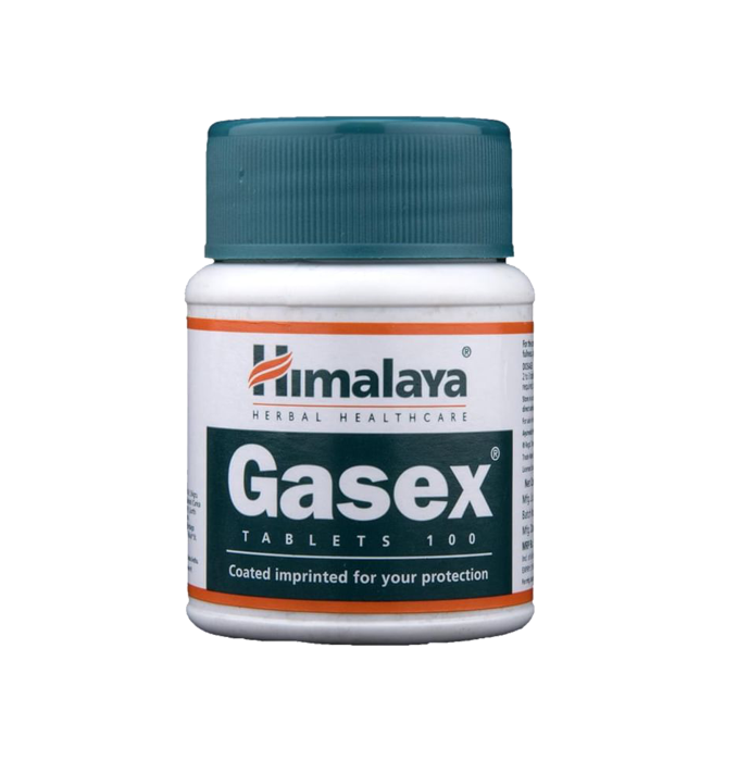 Gasex Tablets (Vidanga, Triphala, Sunthi, Prativisha, Cowrie Bhasma, Shankh Bhasma & Maricha)