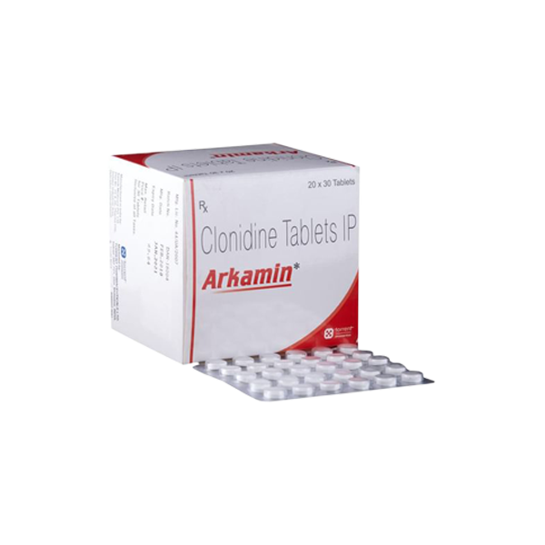 Arkamin Tablets (Clonidine 100mcg)