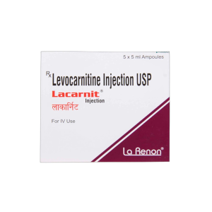 Lacarnit Injection 1g (Levocarnitine)