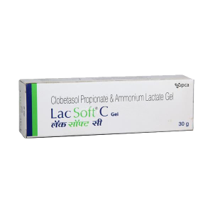 LacSoft C Topical Gel (Clobetasol Propionate & Ammonium Lactate)