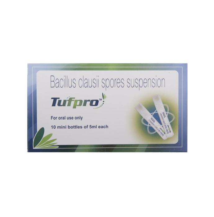 Tufpro Probiotic Oral Suspension (Bacillus Clausii Spores)