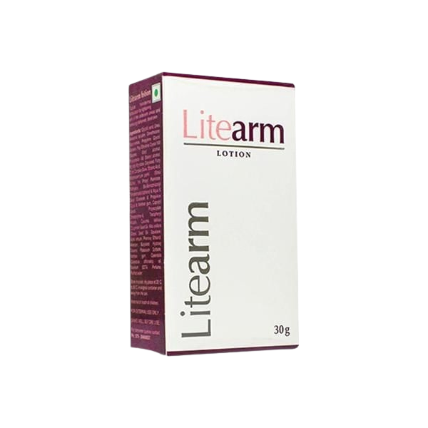 Litearm Underarm Skin-Lightening Lotion (Glycolic Acid, Urea, Ammonia, Niacinamide, Shea Butter, Squalane & Allantoin)