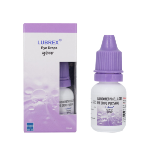 Lubrex® Artificial Tear Eye Drops 0.5% / 1% (Carboxymethylcellulose)
