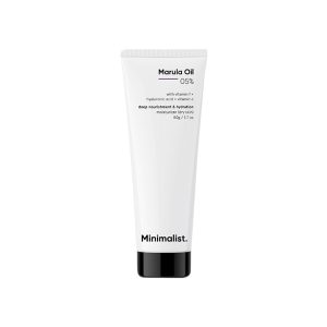 Minimalist Marula Oil 05% Moisturizer Cream (Vitamin E + Vitamin F & Hyaluronic Acid)