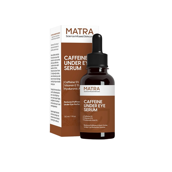 Matra Under Eye Serum (Caffeine, Vitamin E & Hyaluronic Acid)