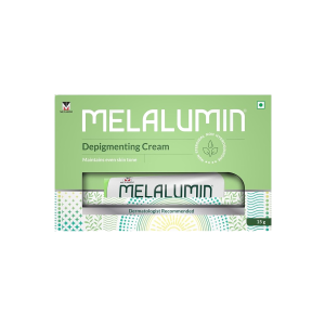 Melalumin Depigmenting Cream (Niacinamide, Glycolic Acid, Kojic Acid, Arbutin, CosmeVit DCx, Alpha Melight & Titanium Dioxide)