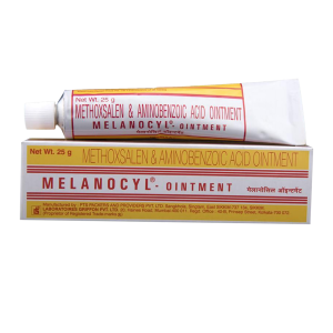 Melanocyl® Ointment 25gm (Methoxsalen & Aminobenzoic Acid)
