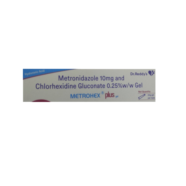 Metrohex Plus Gel (Metronidazole & Chlorhexidine Gluconate)