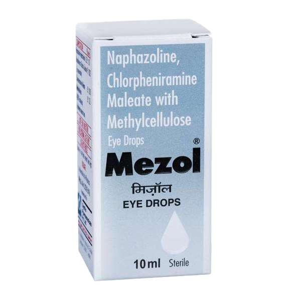 Naphazoline (Chlorpheniramine + Methylcellulose) Eye Drops
