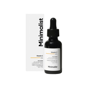 Minimalist Vitamin C 10% Face Serum (Acetyl Glucosamine, Gluconolactone & Centella)