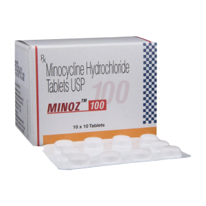 Minoz 100mg Tablets (Minocycline Hydrochloride)