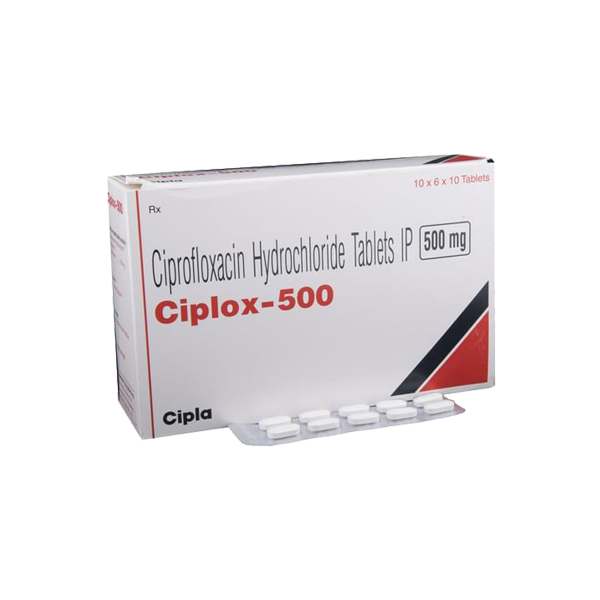 Ciplox Tablets (Ciprofloxacin 500mg)