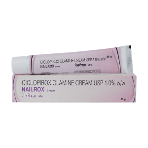 Nailrox Ciclopirox Antifungal Cream (Ciclopirox Olamine)