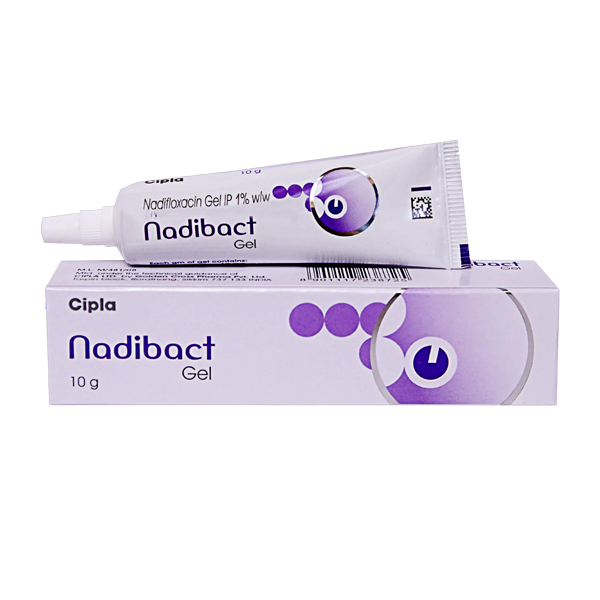 Nadibact Gel 10gm (Nadifloxacin 1%)