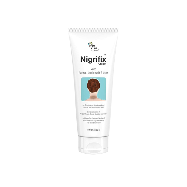 Nigrifix Dark Skin Areas Cream (Retinol, Lactic Acid, Tea Tree Oil & Urea)